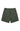 STATIC Core Shorts in cypress green – unisex lightweight athletic shorts with drawstring waistband and minimalist logo