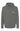 STATIC Perform hoodie in pine green – unisex streetwear pullover with minimalist lightning logo