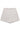 STATIC women’s relax shorts in bone – minimalist athletic streetwear with side pockets and logo