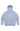 STATIC Relax hoodie in powder blue – unisex streetwear fleece pullover with bold front logo and kangaroo pocket