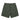 STATIC Core Shorts in cypress green – unisex lightweight athletic shorts with drawstring waistband and minimalist logo