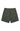 STATIC Core Shorts in cypress green – unisex lightweight athletic shorts with drawstring waistband and minimalist logo