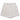 STATIC women’s relax shorts in bone – minimalist athletic streetwear with side pockets and logo
